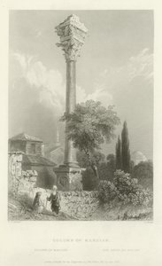 Kolumna Marcjana, Konstantynopol, 1839 r.
